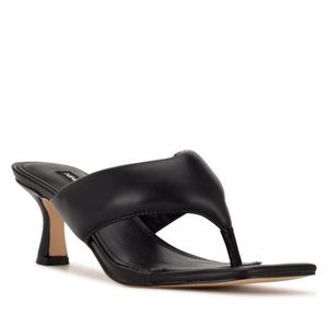 Nine West thong toe heeled sandal